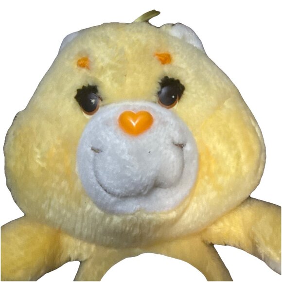 Care Bears 13” Funshine Bear Plush Vintage Kenner 1983 Yellow Happy Sunshine - Picture 4 of 5